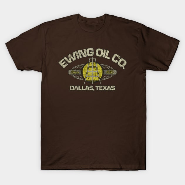 Ewing Oil Company 1930 T-Shirt by JCD666